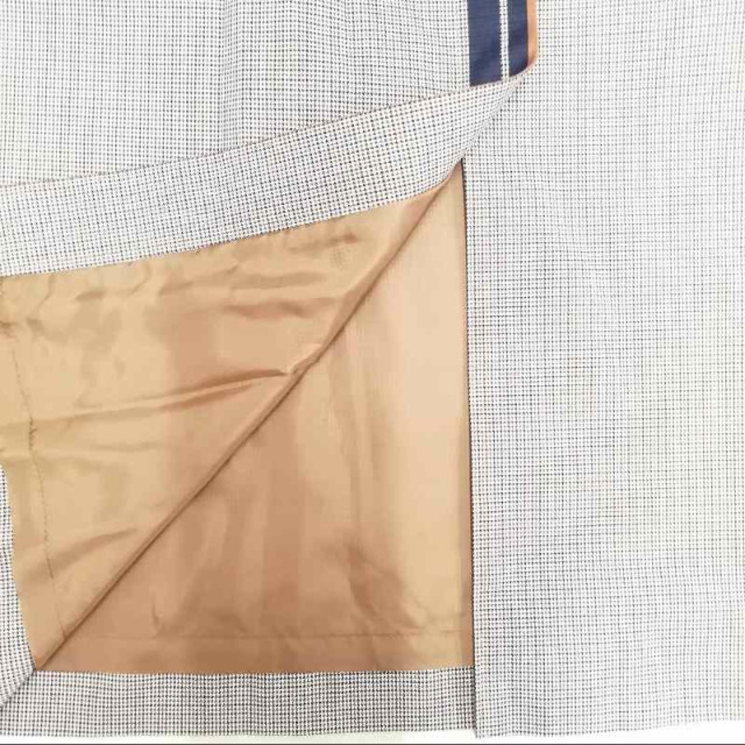 AQUA SCUTUM(アクアスキュータム)のアクアスキュータム 美品 タイトスカート ライン 近年モデル 千鳥格子 チェック レディースのスカート(ひざ丈スカート)の商品写真