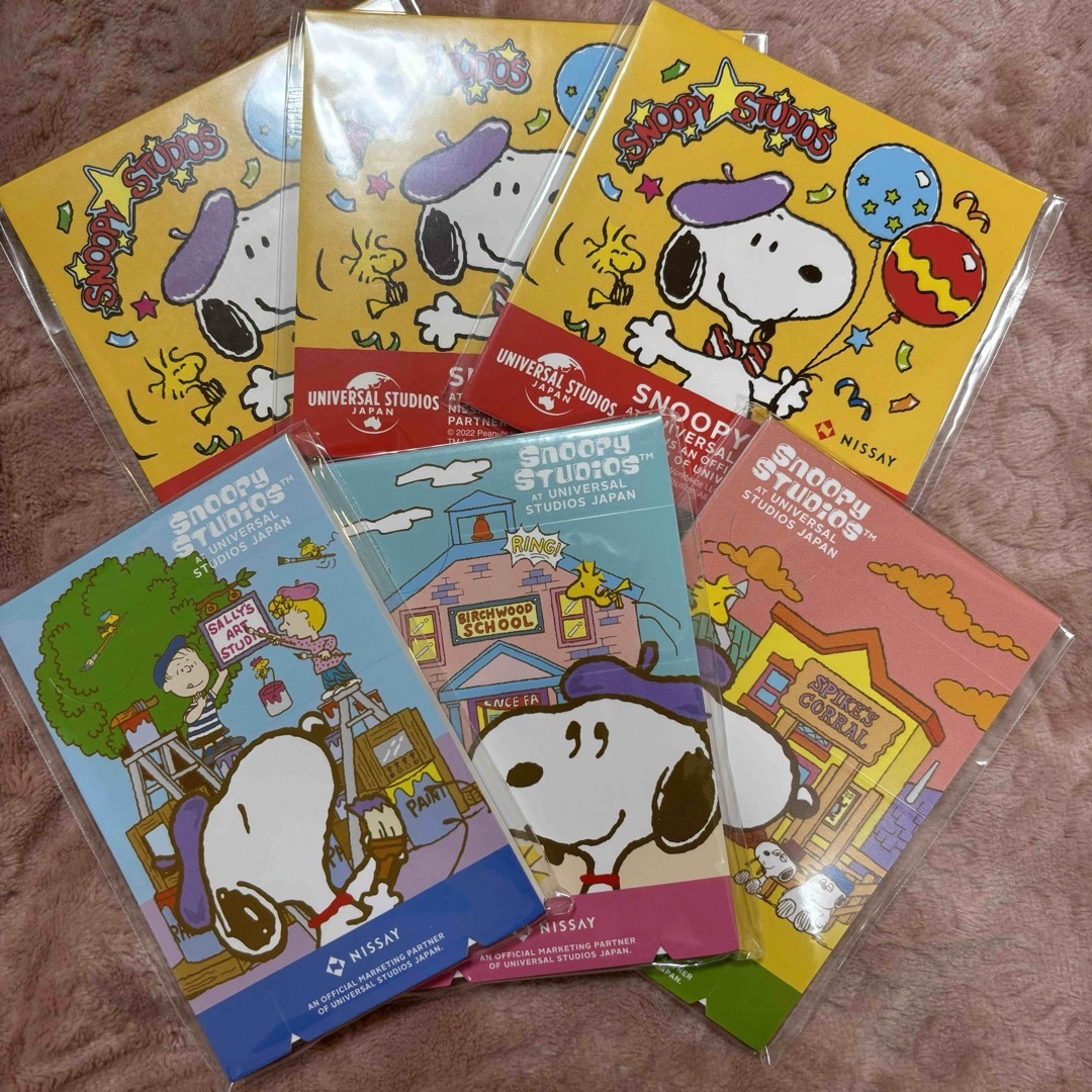 SNOOPY(スヌーピー)のスヌーピー　メモ帳 エンタメ/ホビーのおもちゃ/ぬいぐるみ(キャラクターグッズ)の商品写真