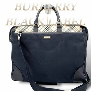 BURBERRY BLACK LABEL - バーバリー ブラックレーベル 2way ビジネスバッグ トート ノバチェック