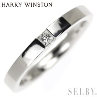 ハリーウィンストン(HARRY WINSTON)のハリーウィンストン Pt950 プリンセスカット ダイヤモンド リング (リング(指輪))