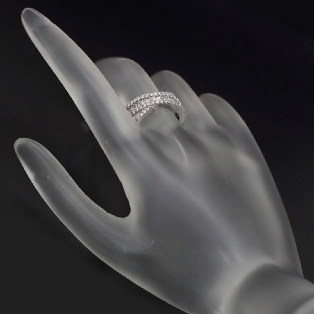 GSTV K18WG ダイヤモンド リング 0.80ct レディースのアクセサリー(リング(指輪))の商品写真