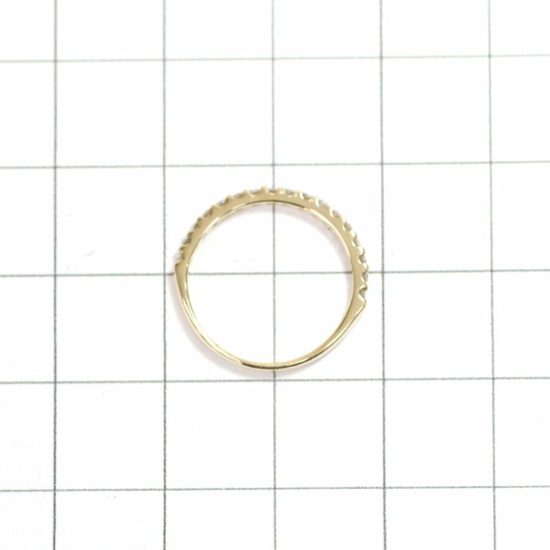 組曲 K18YG ダイヤモンド リング 0.20ct ハーフエタニティ ピンキー レディースのアクセサリー(リング(指輪))の商品写真