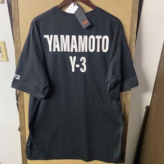 ワイスリー(Y-3)の【新品】Y-3 ビッグサイズ バックプリント Tシャツ 2XLサイズ(Tシャツ/カットソー(半袖/袖なし))