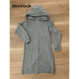 devirock - デビロック　パーカーワンピ 140サイズ