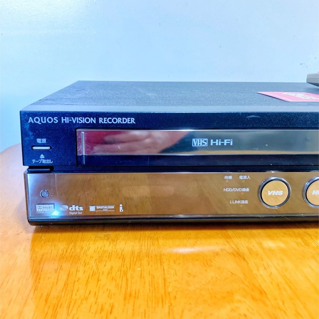 シャープ DV-ACV52 地デジ対応 HDDビデオ一体型DVDレコーダー シャープ DV-ACV52 地デジ対応 HDDビデオ一体型DVDレコーダー