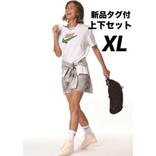 ナイキ(NIKE)の☆新品タグ付☆ ナイキ NIKE Tシャツ スパッツ　上下セット XLサイズ(Tシャツ(半袖/袖なし))