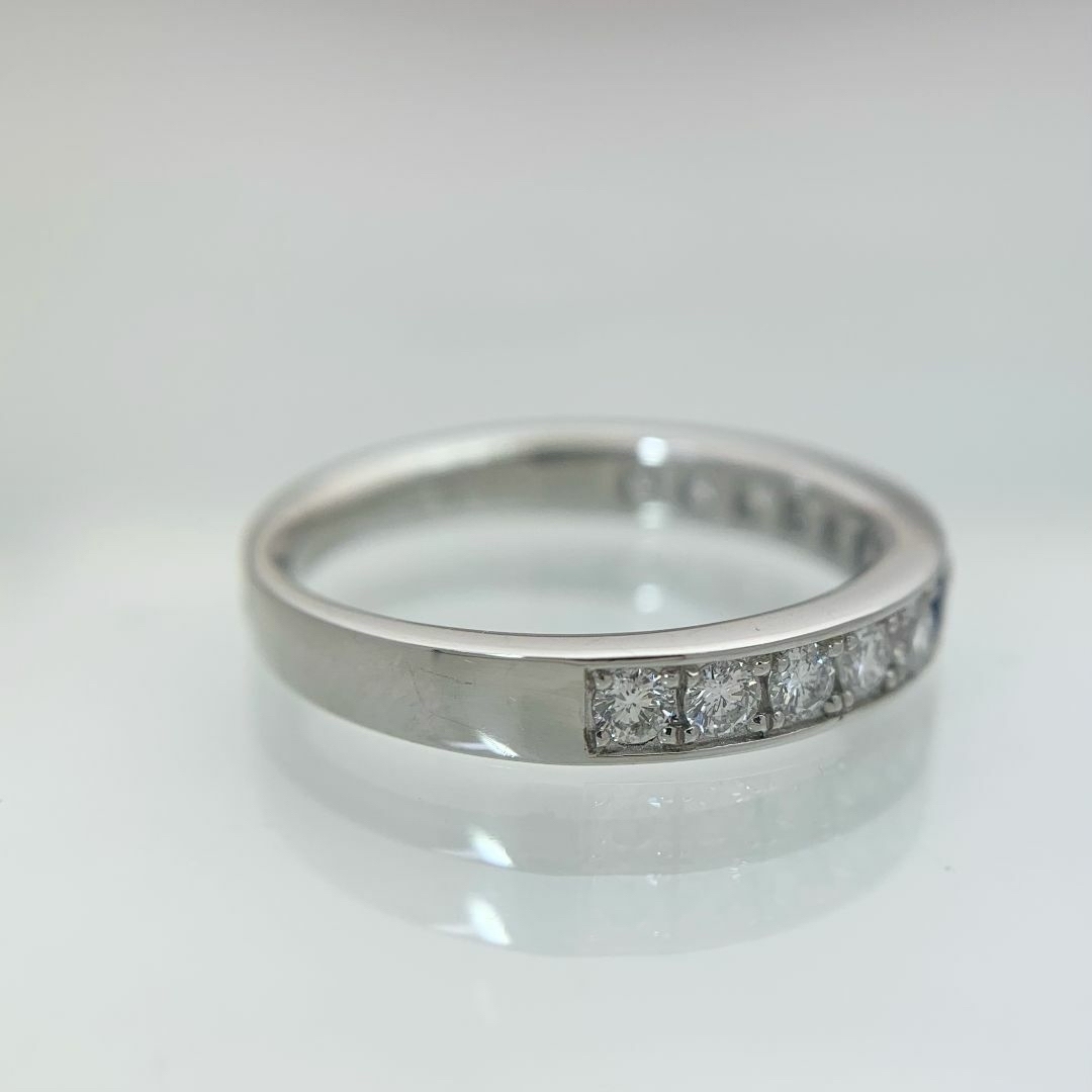 新品 コバルトガーナイト ダイヤモンド リング 0.21ct Pt950 レディースのアクセサリー(リング(指輪))の商品写真
