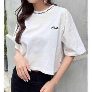 GRL - グレイル　FILAショート丈Tシャツ