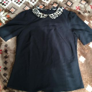 ザラ(ZARA)のZARA ブラウス ひょう柄(シャツ/ブラウス(半袖/袖なし))