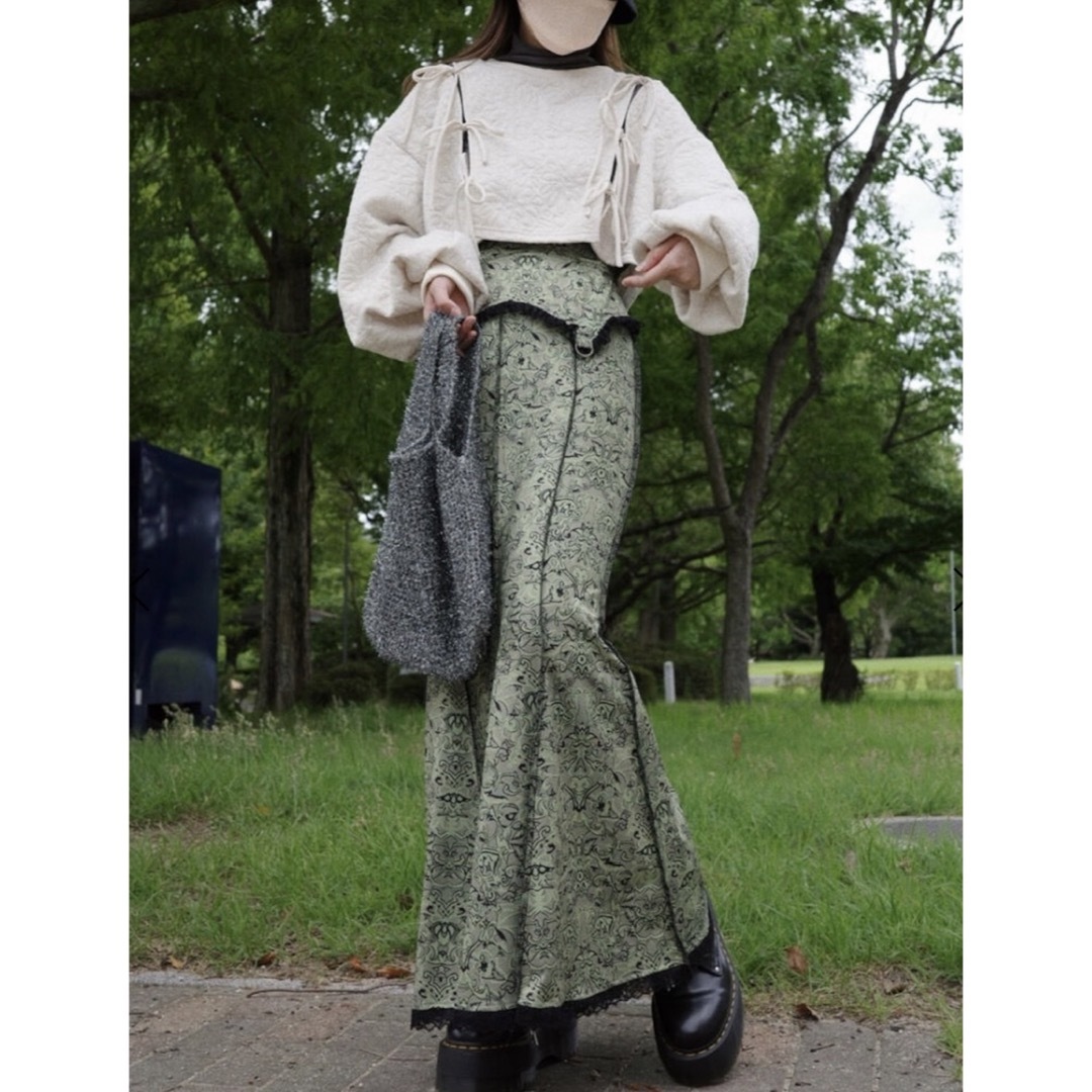 osrs マーメイドパターンスカート レディースのスカート(ロングスカート)の商品写真