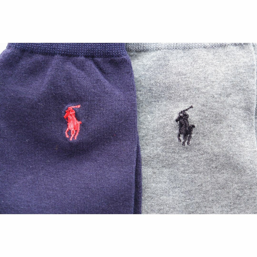 POLO RALPH LAUREN(ポロラルフローレン)のPOLOポロラルフローレン【2足セット／メンズ】おしゃれなソックス【新品です】 メンズのレッグウェア(ソックス)の商品写真