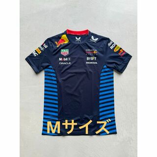 レッドブル(Red Bull)のオラクル レッドブル レーシング チームTシャツ 2024 ネイビー Mサイズ(Tシャツ/カットソー(半袖/袖なし))