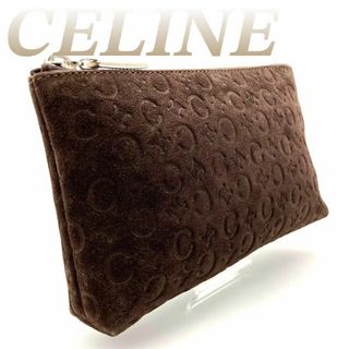 セリーヌ(celine)のセリーヌ ポシェット ボディバッグ ミニバッグ レザー ブラウン 60515(その他)