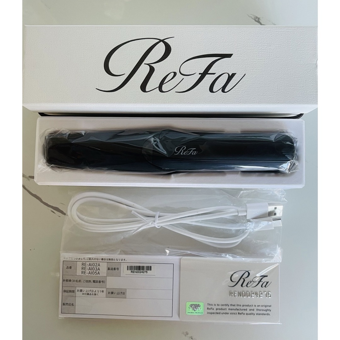 ReFa ビューテック フィンガーアイロン RE-AI03A スマホ/家電/カメラの美容/健康(ヘアアイロン)の商品写真