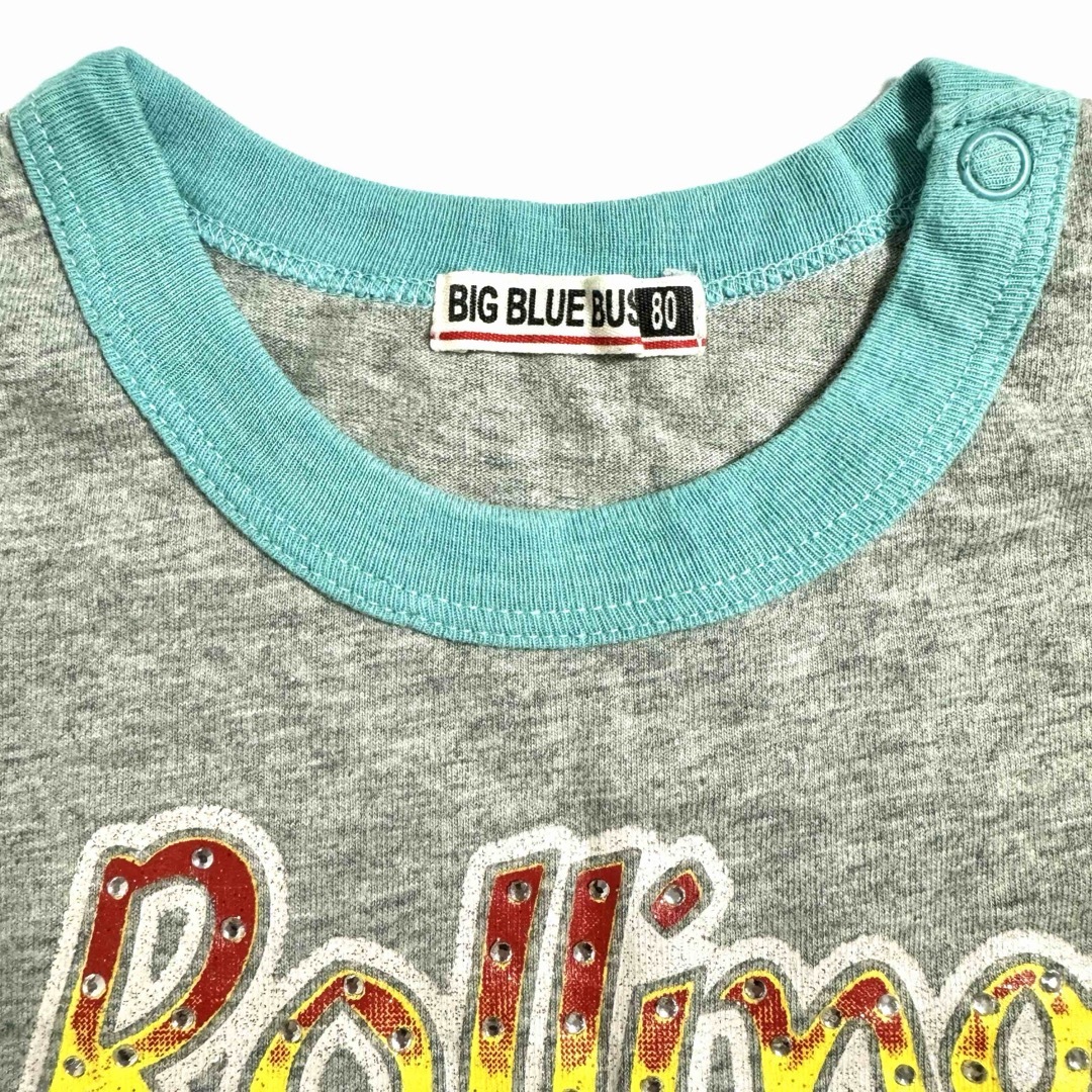 ● BIG BLUE BUS ロンパース 80 Rolling Star ● キッズ/ベビー/マタニティのベビー服(~85cm)(ロンパース)の商品写真