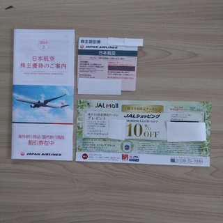 ジャル(ニホンコウクウ)(JAL(日本航空))の株主優待航空割引券　JAL１枚　冊子付き(その他)