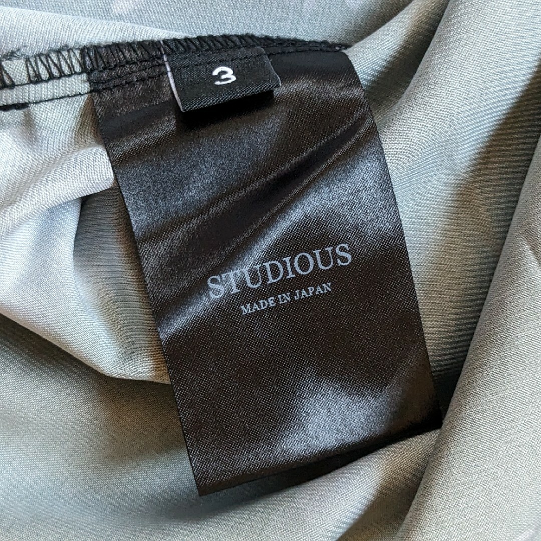 STUDIOUS(ステュディオス)のSTUDIOS　ビッグシルエット　半袖シャツ　L XL 黒色　ブラック　日本製 メンズのトップス(シャツ)の商品写真