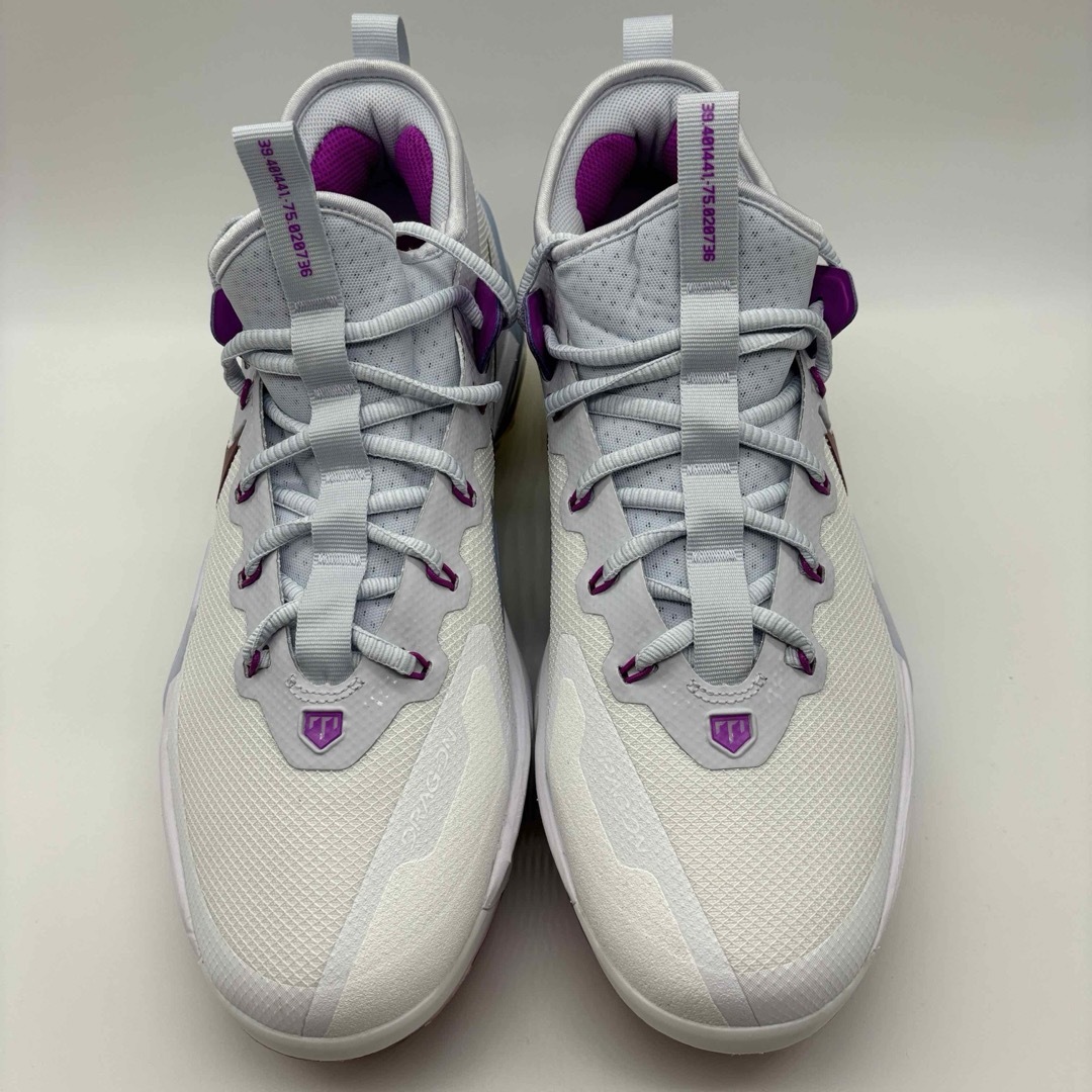 NIKE - NIKE 野球 スパイク ホワイト レインボー 白 金具 28 NIKE - NIKE 野球 スパイク ホワイト レインボー 白 金具 28