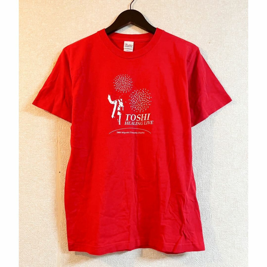 TOSHI HEALING LIVE　2008　トシ　半袖　Tシャツ　0418 エンタメ/ホビーのタレントグッズ(ミュージシャン)の商品写真