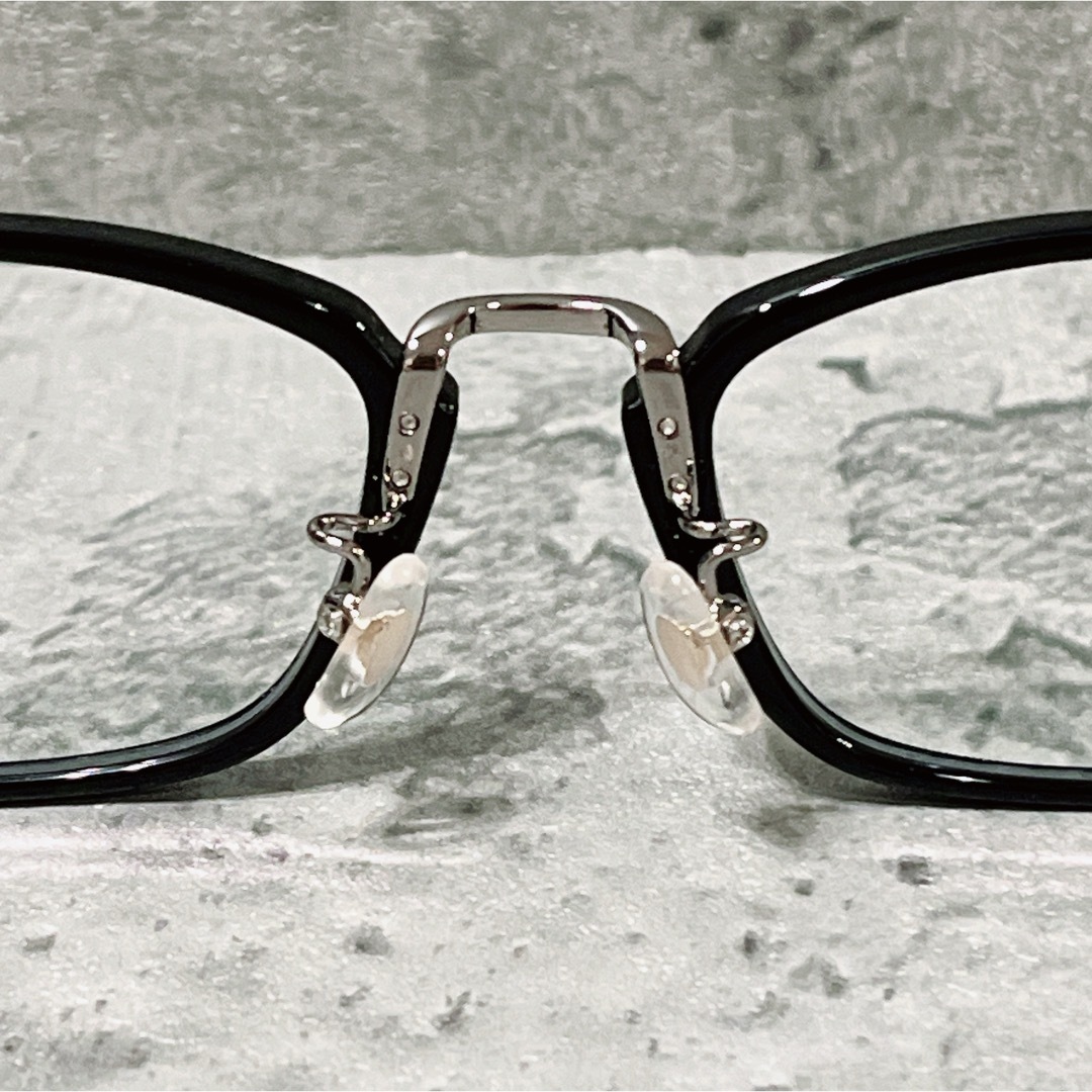 希少 美品 眼鏡市場コラボ 文豪ストレイドッグス 芥川龍之介 眼鏡 ケース付き メンズのファッション小物(サングラス/メガネ)の商品写真