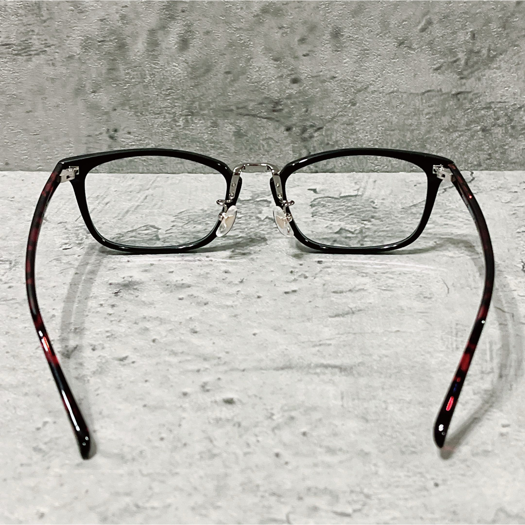 希少 美品 眼鏡市場コラボ 文豪ストレイドッグス 芥川龍之介 眼鏡 ケース付き メンズのファッション小物(サングラス/メガネ)の商品写真