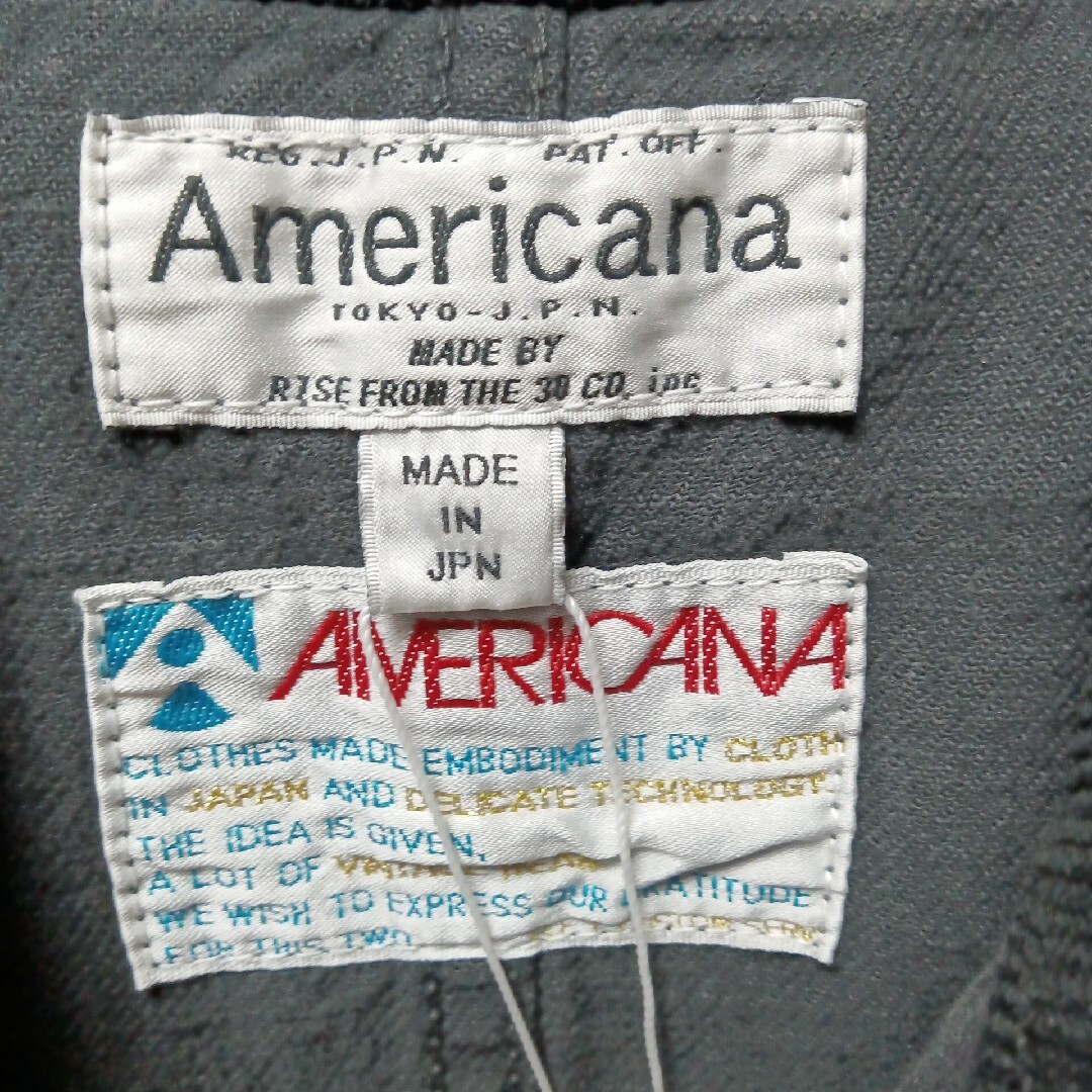 AMERICANA(アメリカーナ)のアメリカーナ　日本製　定価 ¥25.200 レディースのジャケット/アウター(Gジャン/デニムジャケット)の商品写真