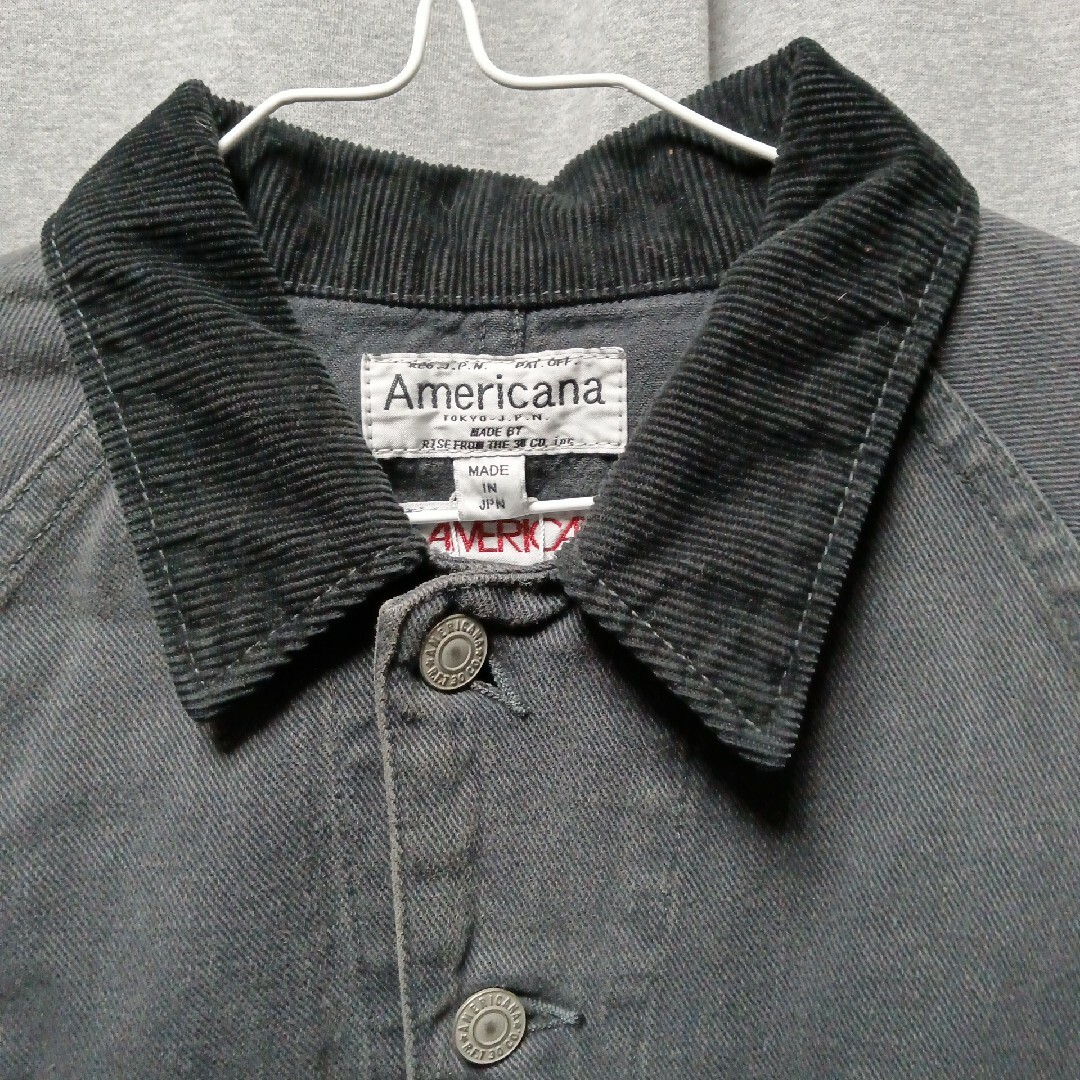 AMERICANA(アメリカーナ)のアメリカーナ　日本製　定価 ¥25.200 レディースのジャケット/アウター(Gジャン/デニムジャケット)の商品写真