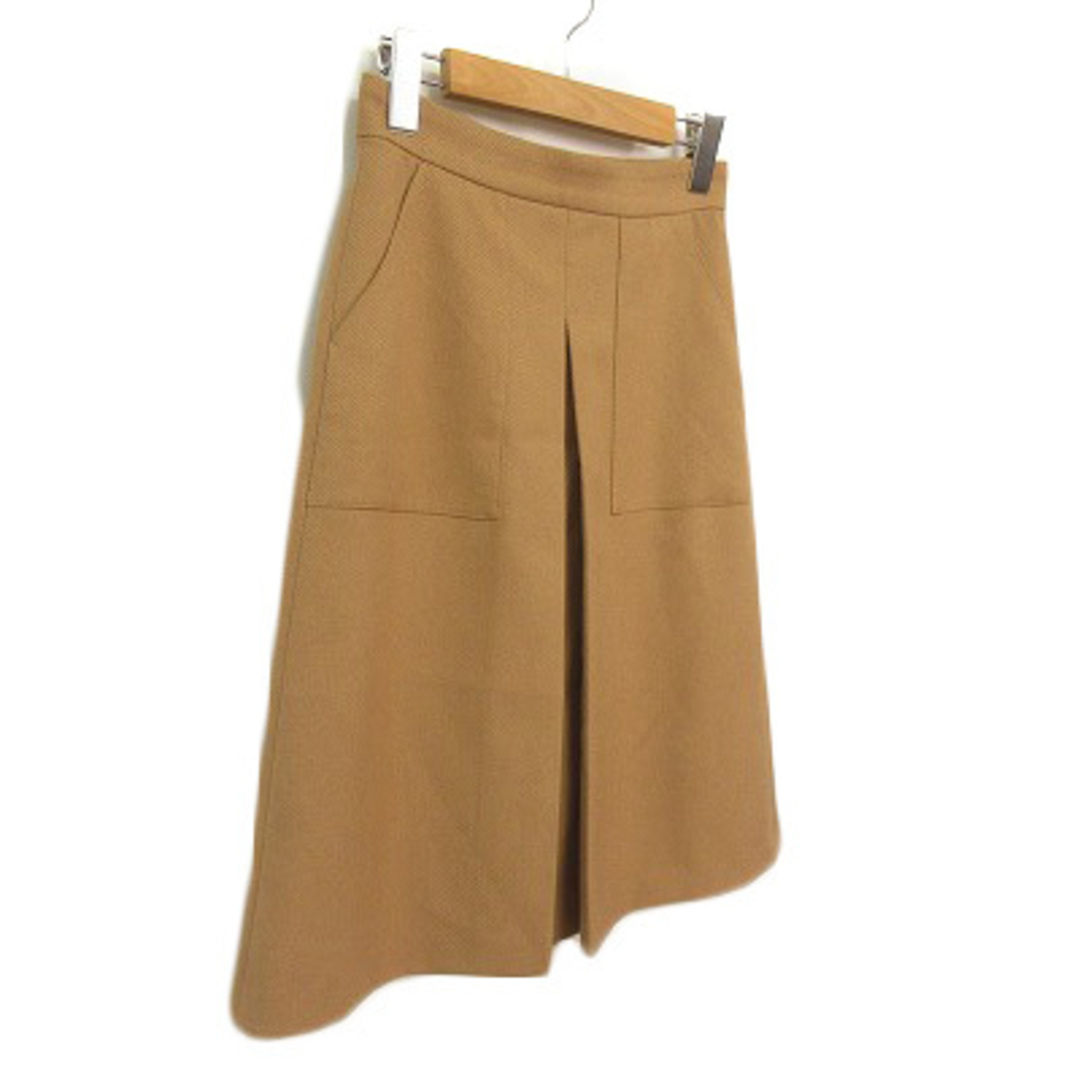 NATURAL BEAUTY BASIC(ナチュラルビューティーベーシック)のナチュラルビューティーベーシック カルゼボックスプリーツスカート レディースのスカート(ひざ丈スカート)の商品写真