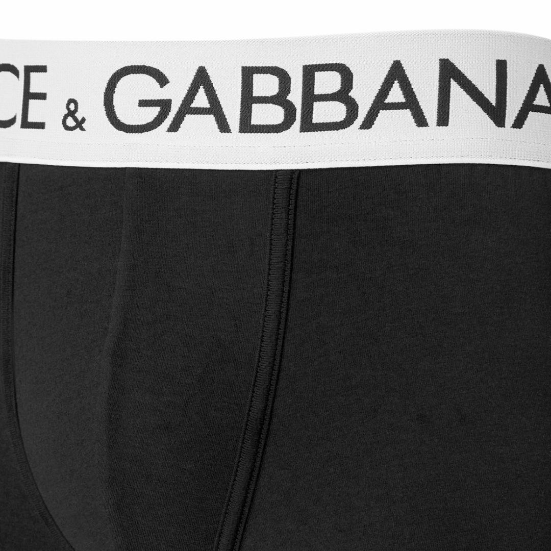 DOLCE&GABBANA(ドルチェアンドガッバーナ)の送料無料 2 DOLCE&GABBANA ドルチェ＆ガッバーナ M4B97J ONN97 N0000 ボクサーパンツ アンダーウェア size 6 メンズのアンダーウェア(ボクサーパンツ)の商品写真