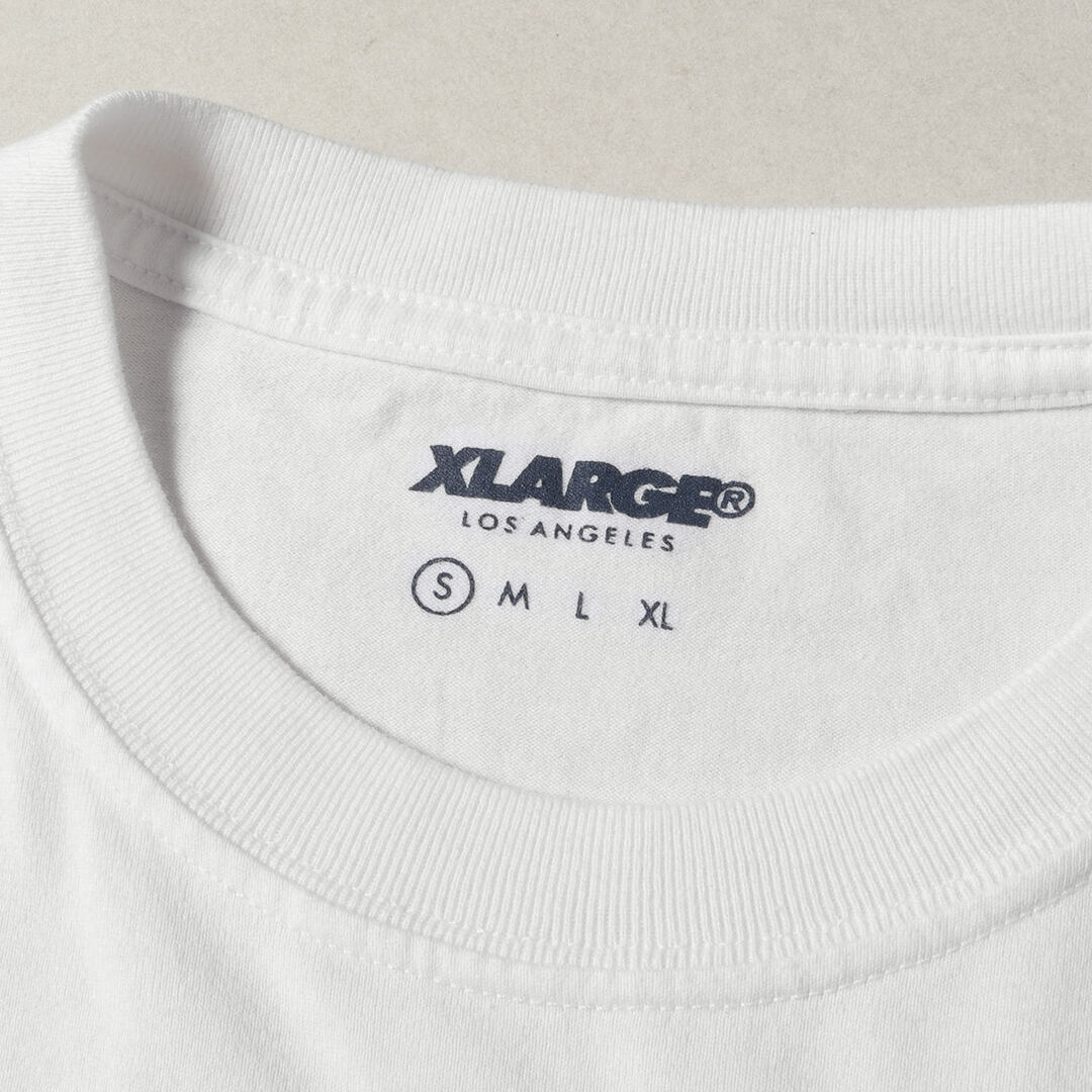 X-LARGE エクストララージ Tシャツ サイズ:S レディ グラフィック クルーネック 半袖Tシャツ ホワイト 白 トップス カットソー【メンズ】【中古】 メンズのトップス(Tシャツ/カットソー(半袖/袖なし))の商品写真