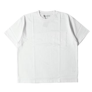 新品 MINEDENIM マインデニム Tシャツ サイズ:XL 24SS ポケット スタンダード クルーネック 半袖Tシャツ Standard Crewneck T-SH ホワイト 白 日本製 トップス カットソー【メンズ】