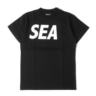 ウィンダンシー(WIND AND SEA)の新品 WIND AND SEA ウィンダンシー Tシャツ サイズ:M 21SS ブランド ロゴ クルーネック 半袖Tシャツ SEA S/S T-SHIRT ブラック 黒 トップス カットソー【メンズ】(Tシャツ/カットソー(半袖/袖なし))