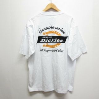 ディッキーズ Dickies GENUINE 半袖 Tシャツ L 白 ホワイト