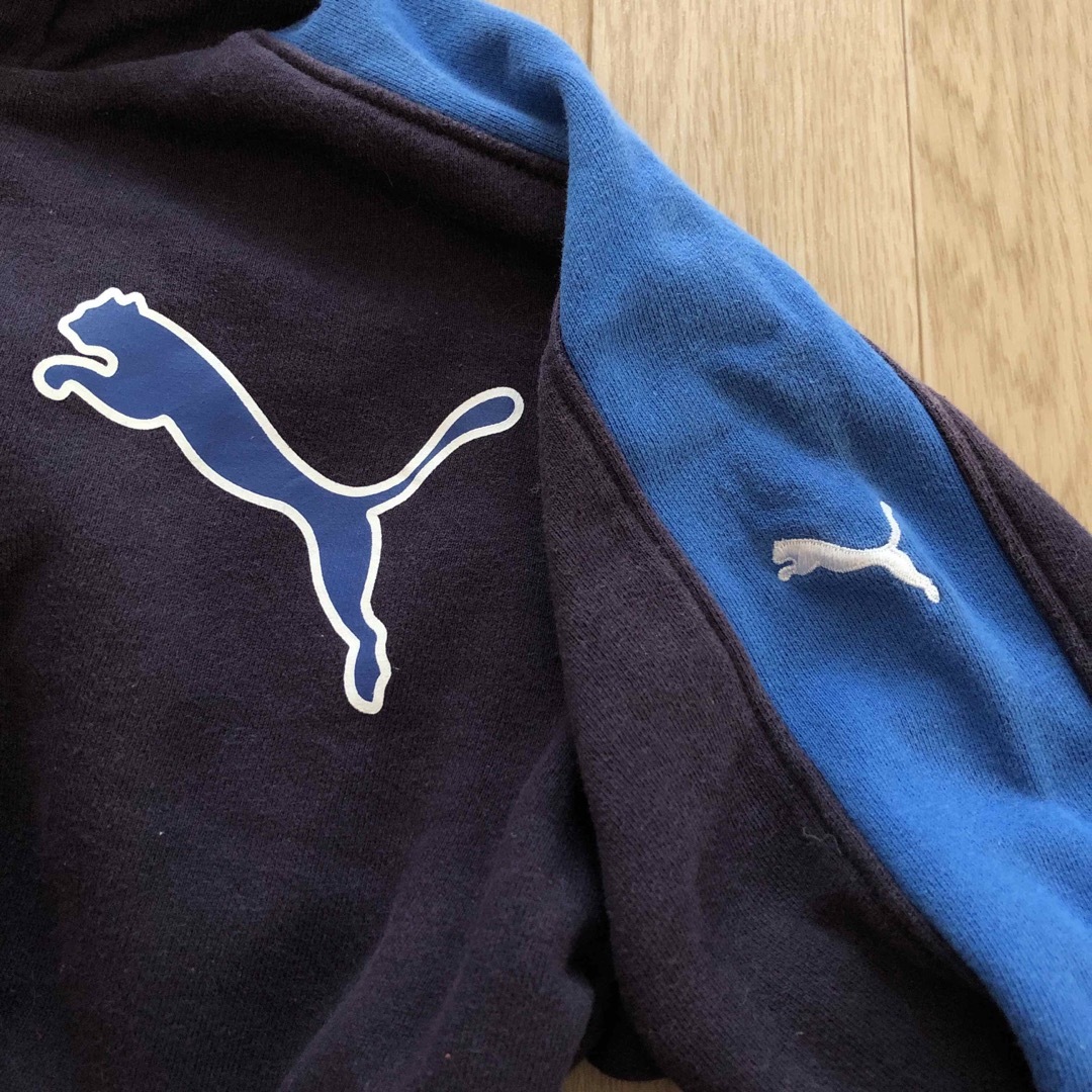 PUMA(プーマ)のPUMA トレーナーパーカー　150㎝　男の子 キッズ/ベビー/マタニティのキッズ服男の子用(90cm~)(ジャケット/上着)の商品写真