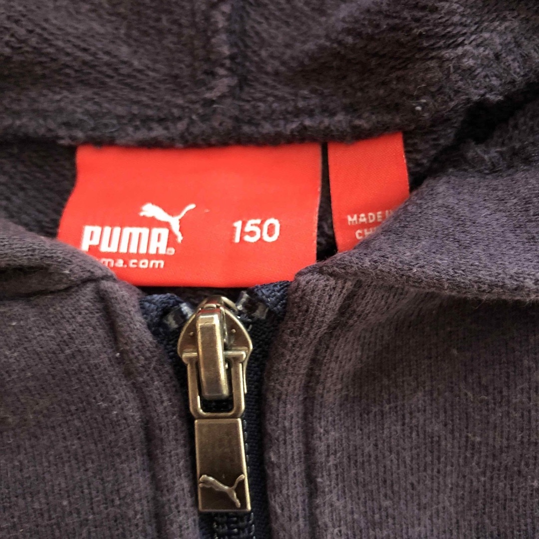 PUMA(プーマ)のPUMA トレーナーパーカー　150㎝　男の子 キッズ/ベビー/マタニティのキッズ服男の子用(90cm~)(ジャケット/上着)の商品写真