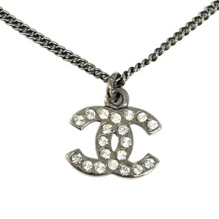 シャネル(CHANEL)の[USED/中古]CHANEL シャネル ネックレス・チョーカー ネックレス ココマーク ラインストーン シルバー09V シルバー 中古 tdc-000944-4c(ネックレス)