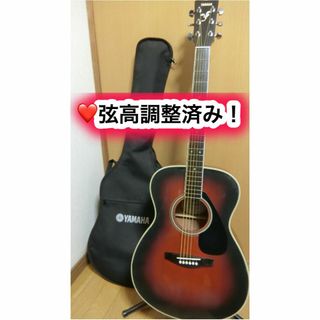 ヤマハ - ❤️弦高調整済み！「YAMAHAヤマハ FS-423S（RBD）赤色」＋ケース