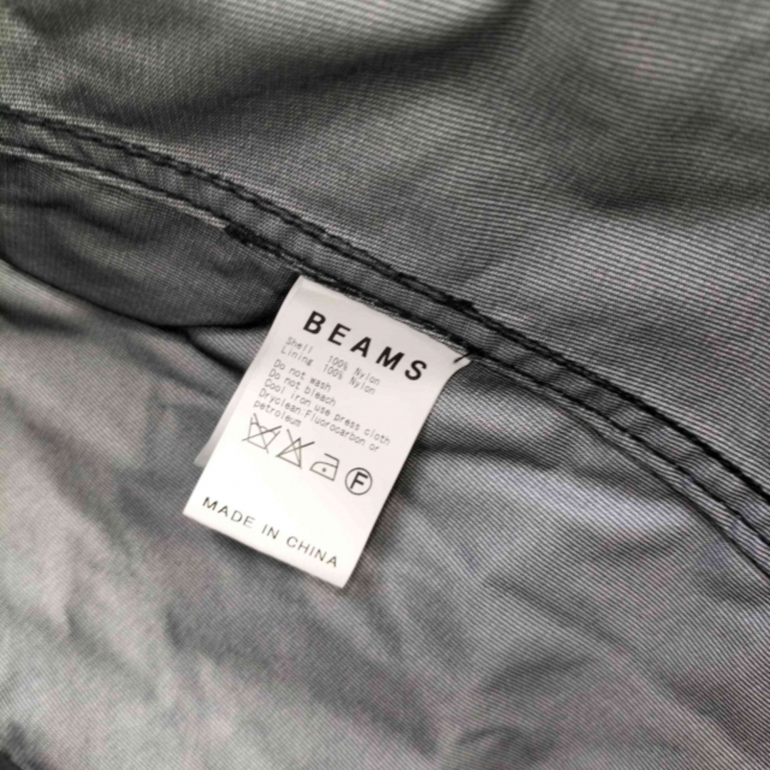 BEAMS(ビームス)のBEAMS(ビームス) ナイロンモッズコート ミリタリーコート メンズ アウター メンズのジャケット/アウター(モッズコート)の商品写真