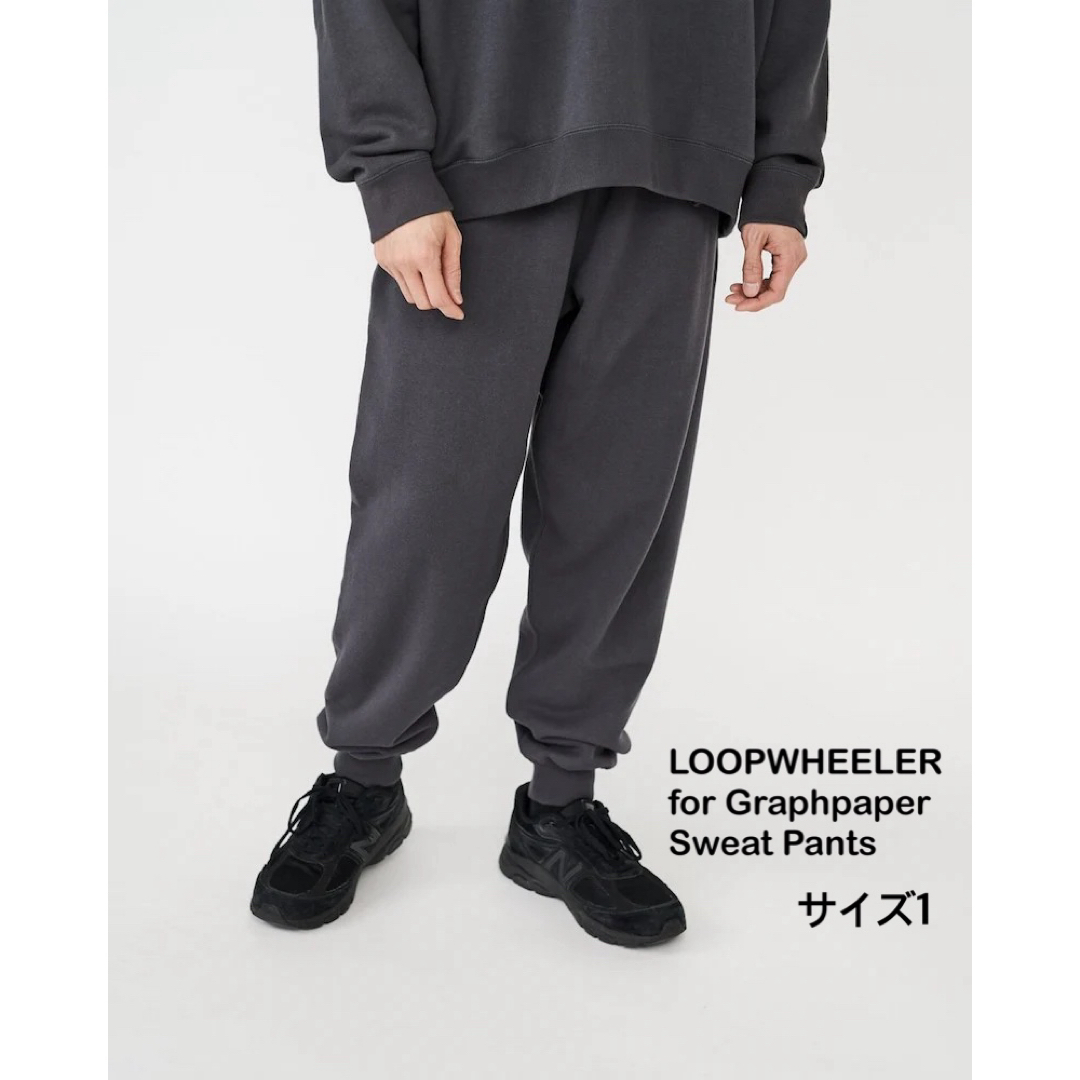 Graphpaper(グラフペーパー)のLOOPWHEELER for Graphpaper Sweat Pants メンズのトップス(スウェット)の商品写真