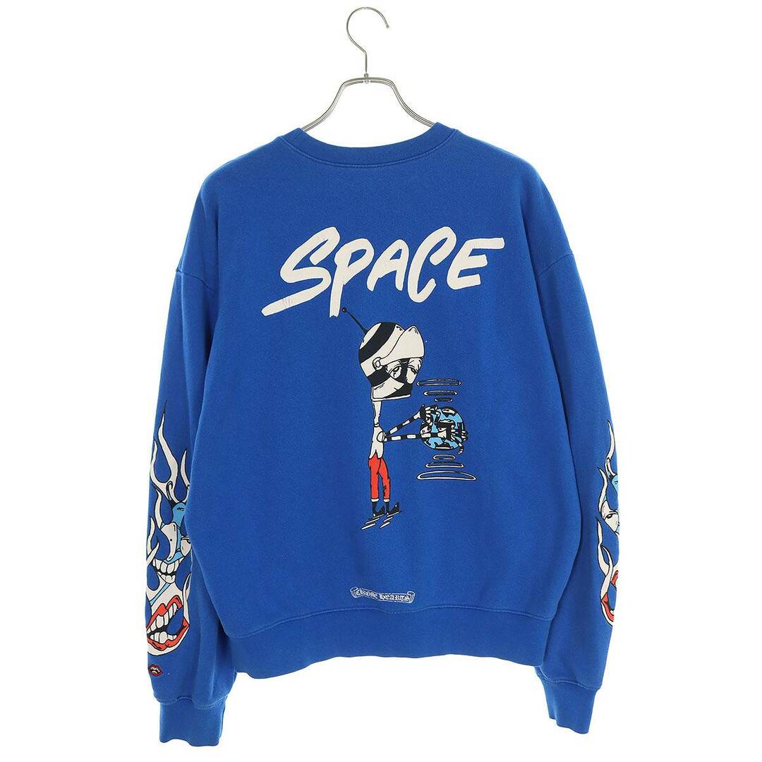 Chrome Hearts(クロムハーツ)のクロムハーツ  PPO SPACE SWTSHRT L MATTY BOYバックプリントスウェット メンズ L メンズのトップス(スウェット)の商品写真