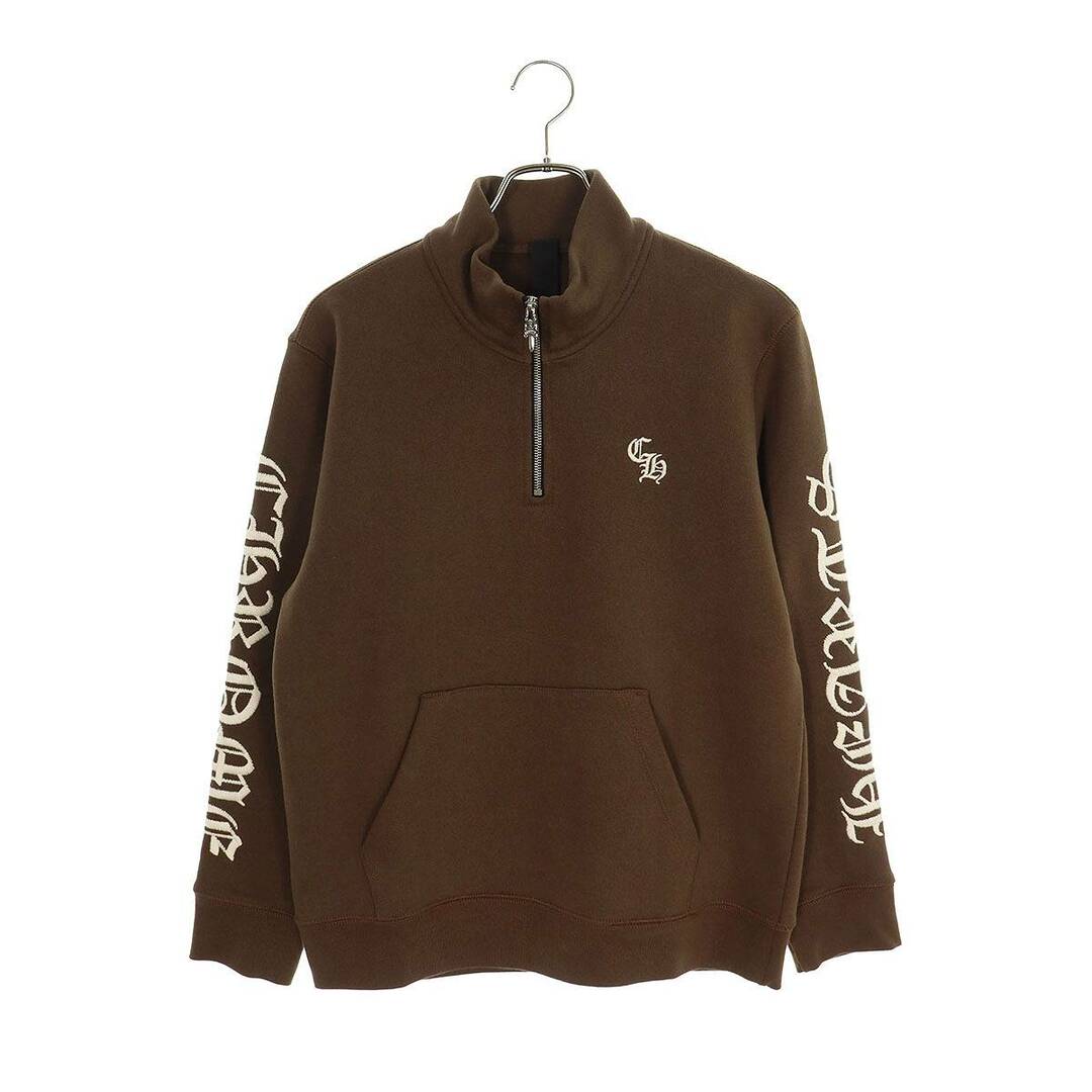 Chrome Hearts(クロムハーツ)のクロムハーツ  Y NOT SLO RIDE 1/2 ZIP スローライド刺繍ダガーハーフジップスウェット メンズ S メンズのトップス(スウェット)の商品写真