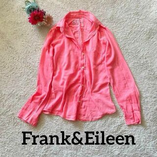 Frank&Eileen - フランクアンドアイリーン　長袖　ピンクシャツ　Sサイズ