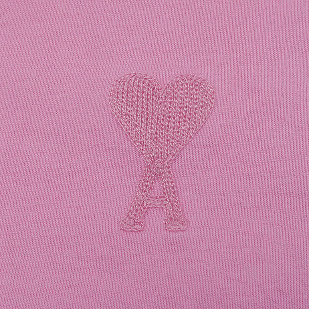 アミパリス コットンTシャツ メンズ Lサイズ カットソー 半袖 ピンク メンズのトップス(Tシャツ/カットソー(半袖/袖なし))の商品写真