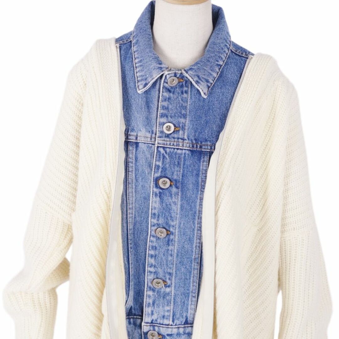 美品 ディーゼル DIESEL ジャケット ブルゾン ニット デニム 美品 ディーゼル DIESEL ジャケット ブルゾン ニット デニム