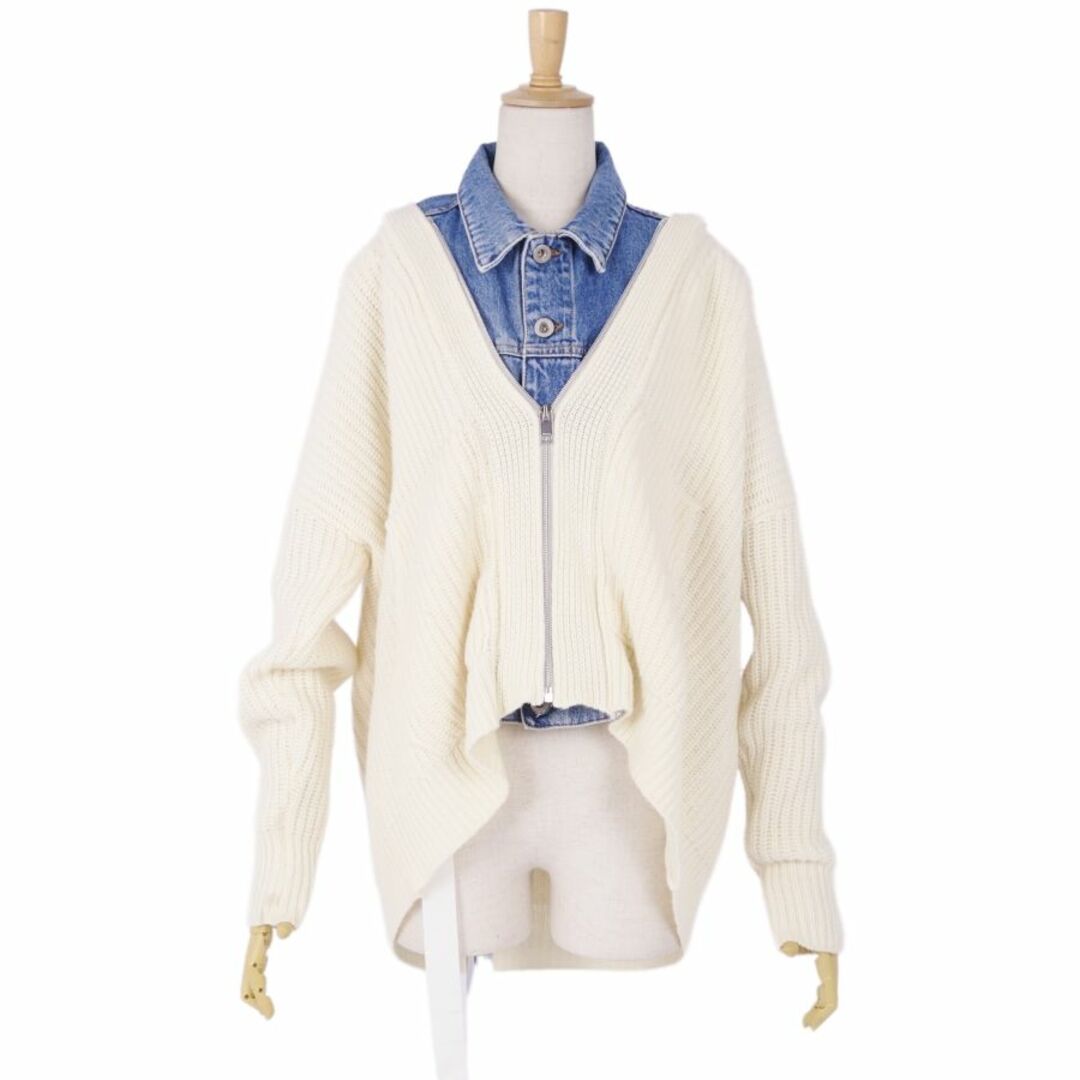 美品 ディーゼル DIESEL ジャケット ブルゾン ニット デニム 美品 ディーゼル DIESEL ジャケット ブルゾン ニット デニム