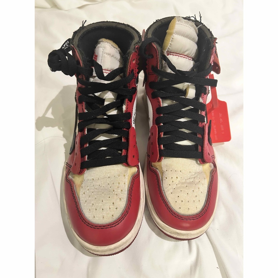 NIKE(ナイキ)のOff-White × Air Jordan 1 Retro Chicago メンズの靴/シューズ(スニーカー)の商品写真