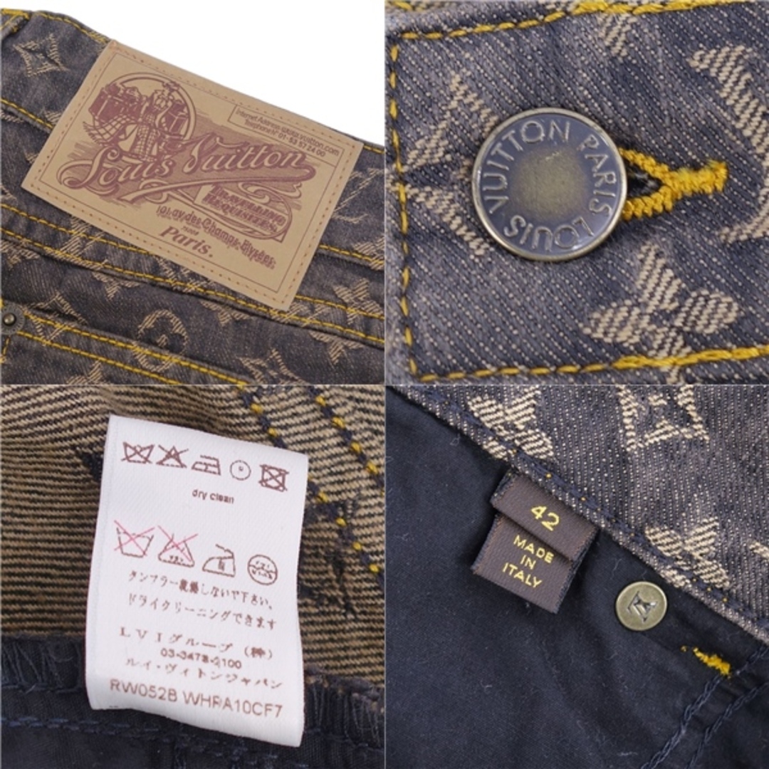 LOUIS VUITTON - 美品 ルイヴィトン LOUIS VUITTON デニムパンツ LOUIS VUITTON - 美品 ルイヴィトン LOUIS VUITTON デニムパンツ