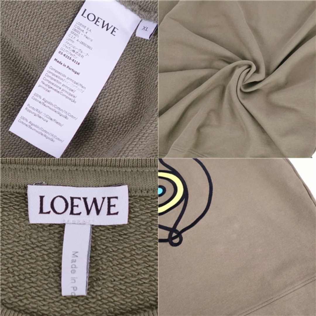 LOEWE - 美品 ロエベ LOEWE スウェット トレーナー プルオーバー LOEWE - 美品 ロエベ LOEWE スウェット トレーナー プルオーバー