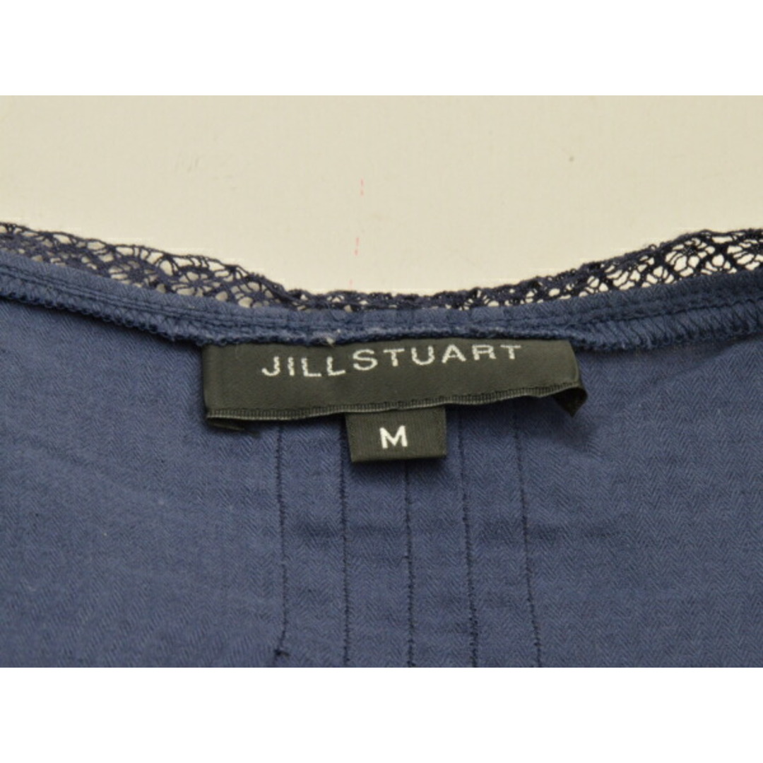 JILLSTUART(ジルスチュアート)のジルスチュアート JILLSTUART シャツ/ブラウス Mサイズ ネイビー レディース u_s s_z F-M3892 レディースのトップス(シャツ/ブラウス(半袖/袖なし))の商品写真