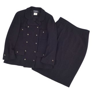 シャネル スーツ(レディース)(ブラック/黒色系)の通販 100点以上 シャネル スーツ(レディース)(ブラック/黒色系)の通販 100点以上